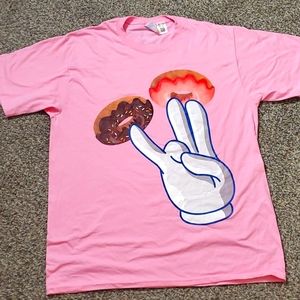 2 in the Pink T-shirt